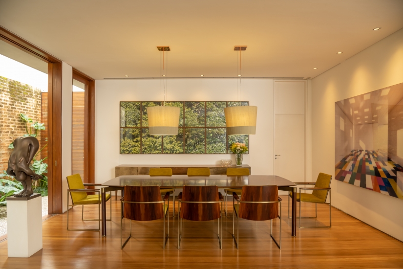 Fernando Piva - Sala Jantar - casa Jardim Europa