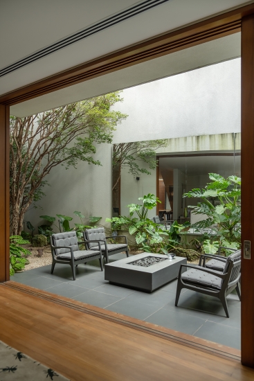 Fernando Piva - Terraço - casa Jardim Europa