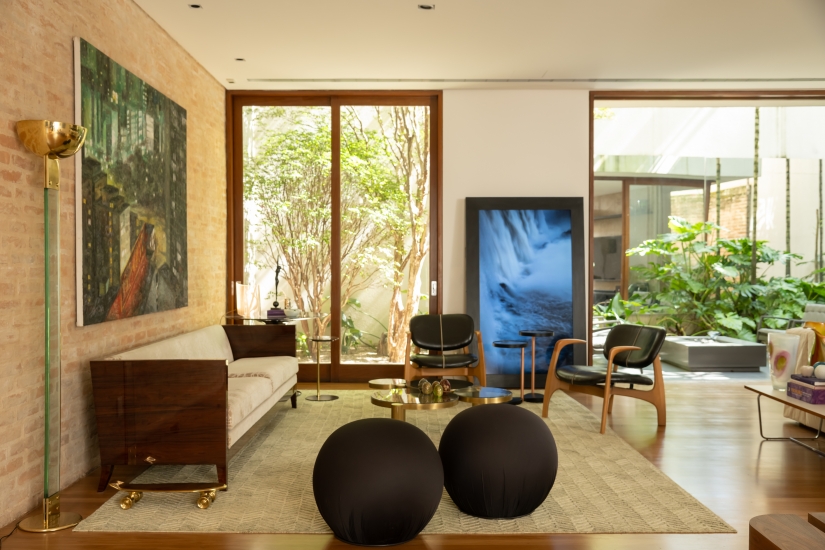 Fernando Piva - Living - casa Jardim Europa