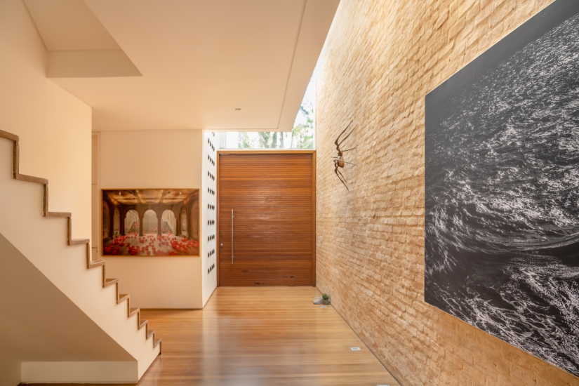 Fernando Piva - Hall Entrada - casa Jardim Europa