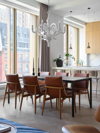 Fernando Piva - NYC Chelsea Apartment - Photo Reid Rolls - Dining Room