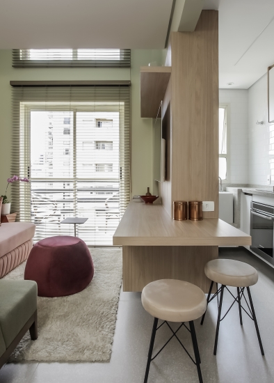 Fernando Piva - apto pequeno cozinha americana