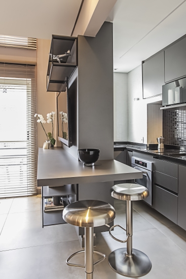 Fernando Piva - apto pequeno cozinha americana